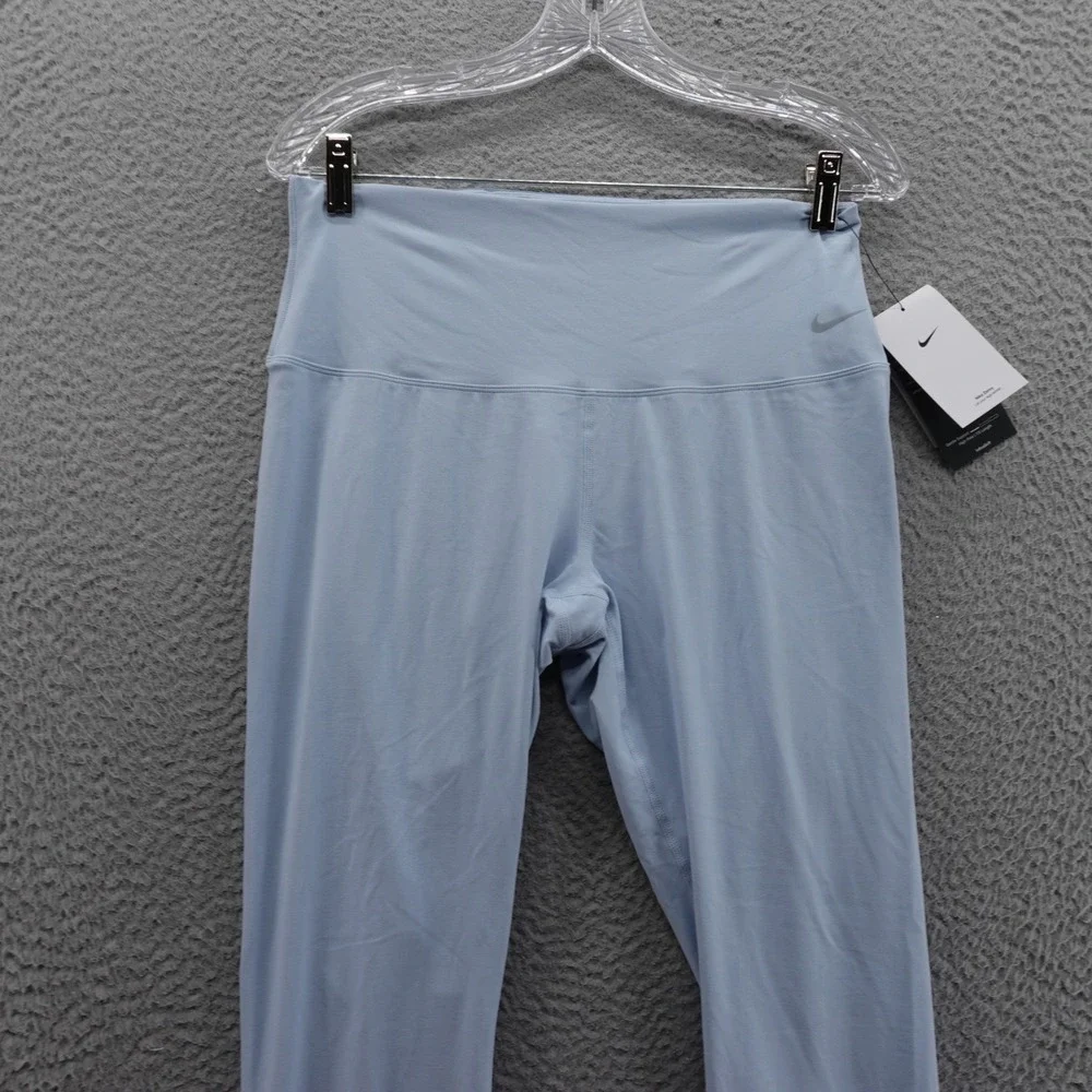 Nike Zenvy Gentle Support High Waisted‎ 7/8 Leggings Large Blue Women Active NWT
